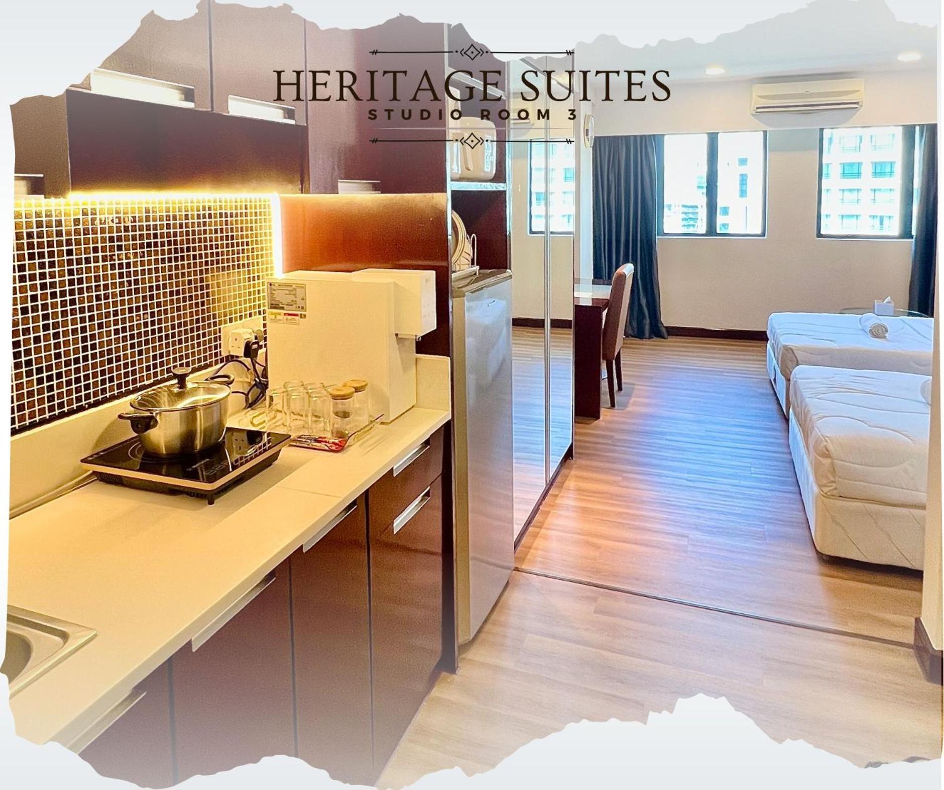 New Homestay !! Heritage Suites Near Imago Mall City Central , Free Highspeed Wifi & Netflix , Kota Kinabalu Exterior foto